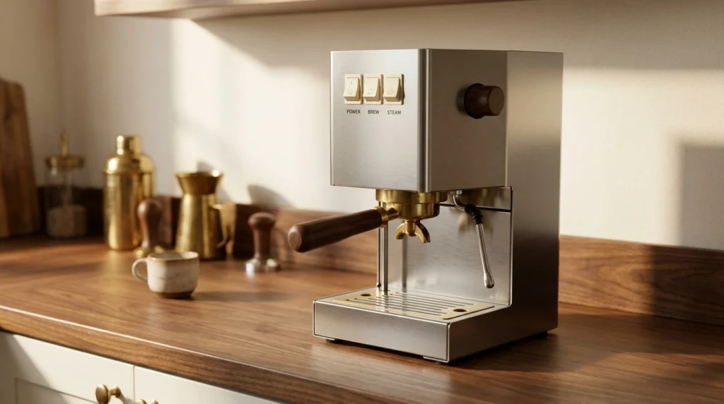 Gaggia Classic Evo Pro Italian espresso machine with commercial-grade brass boiler — best espresso machine under $500 in 2026