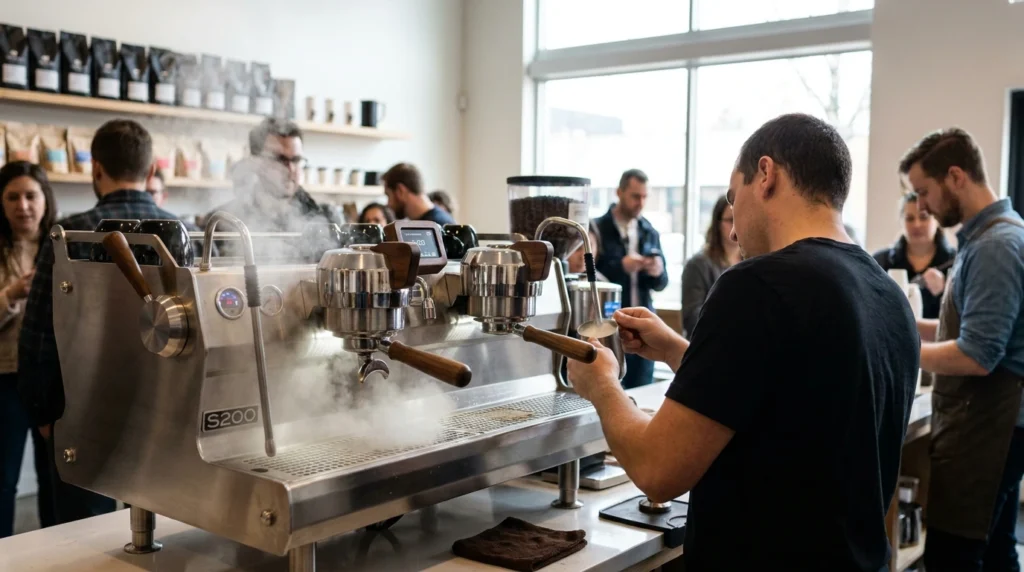 Synesso S200 Espresso machine operating